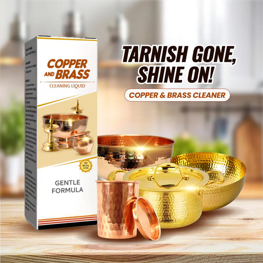 ShineBrightโข - Instant Copper & Brass Cleaning Liquid โจ๐ฅ (Buy 1 Get 1 Free๐ฅ๐ฅ) Limited Period Offer